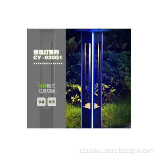 BLACK SOLAR GARDEN LIGHTS